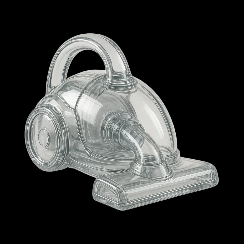 Transparent vacuum 3D object Image